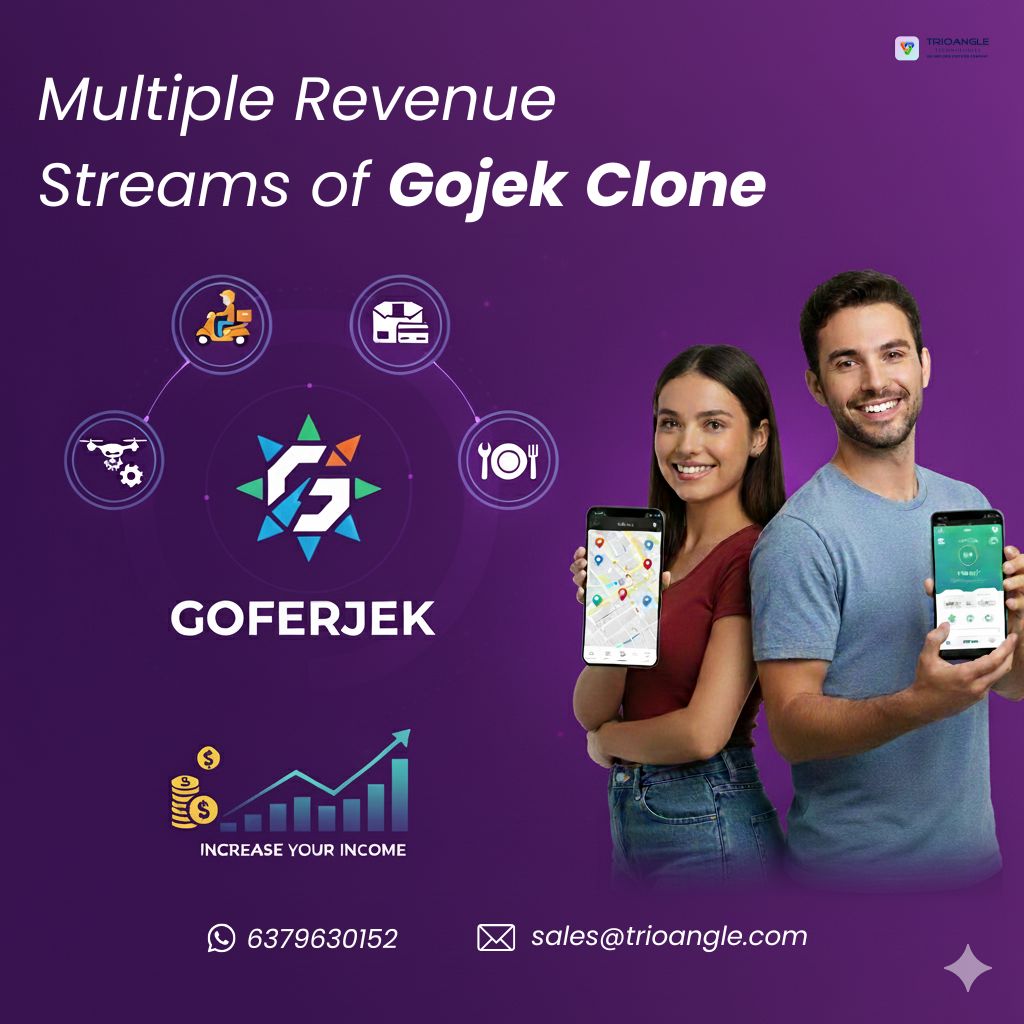 How Does a Gojek Clone Generate Multiple Revenue Streams